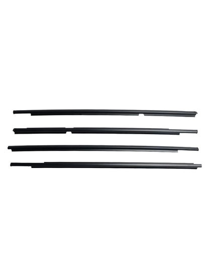 Modanatura guarnizione in vetro per porta esterna 4 pezzi per Toyota Yaris Vitz 2005-2010