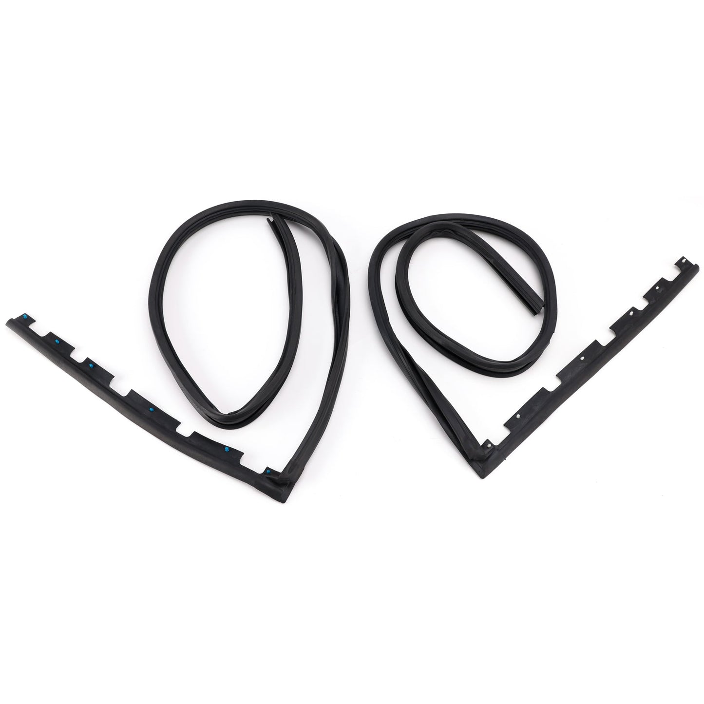 Set di 2 guarnizioni in gomma per portiere anteriori per Honda Civic 2 porte 3 porte 1992-1995 EG6 EG4