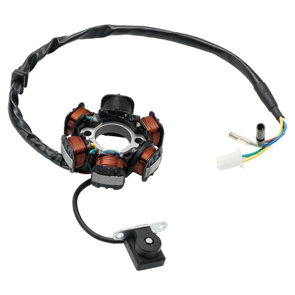 Magneto Statore Alternatore 6 Bobine Per Adly Herchee GK 125 Cat Noble Thunder Bike