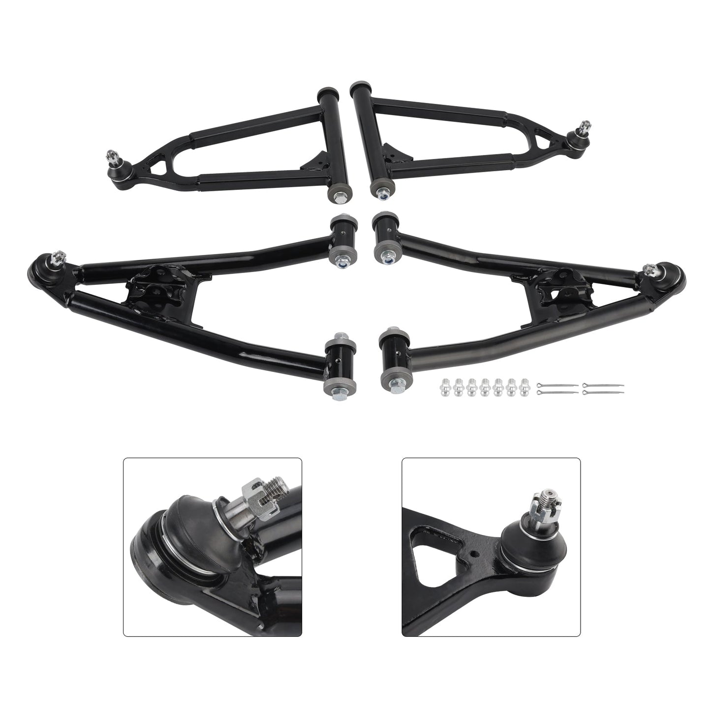 2009 RAPTOR 700R YFM700R Braccio oscillante A-Brake Set anteriore superiore e inferiore 5TG-23505-00-00