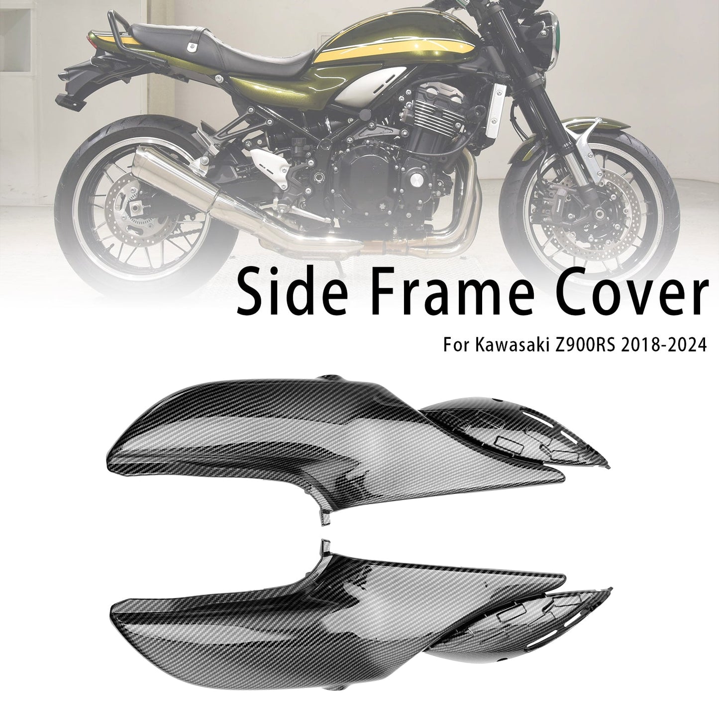 Protezione pannello telaio laterale Kawasaki Z900RS 2018-2024 Carenature Cover