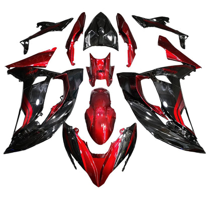 Kit carenatura iniezione in plastica ABS adatto per Kawasaki ER-6F Ninja650R 2017-2019