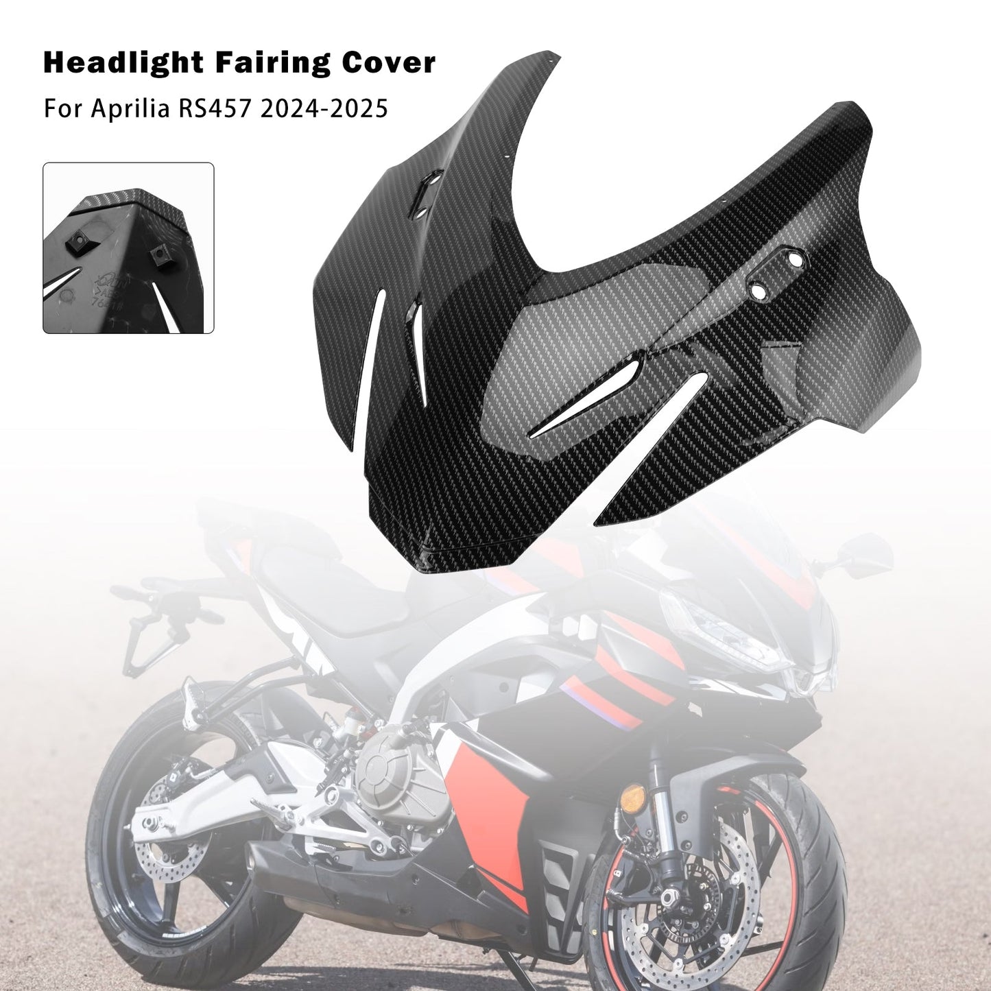 Copertura parabrezza per cupolino Aprilia RS457 RS 457 2024-2025