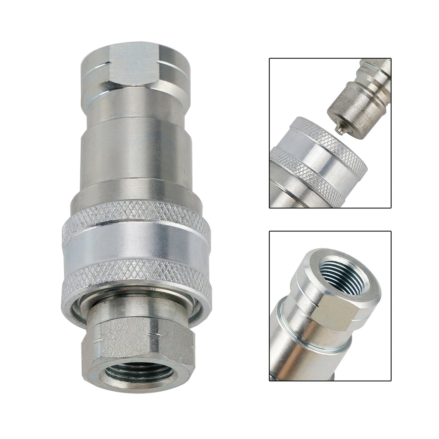 Giunti idraulici a sgancio rapido ISO 7241-B da 3/8"" NPT
