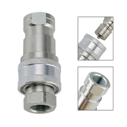 Giunti idraulici a sgancio rapido ISO 7241-B da 3/8"" NPT