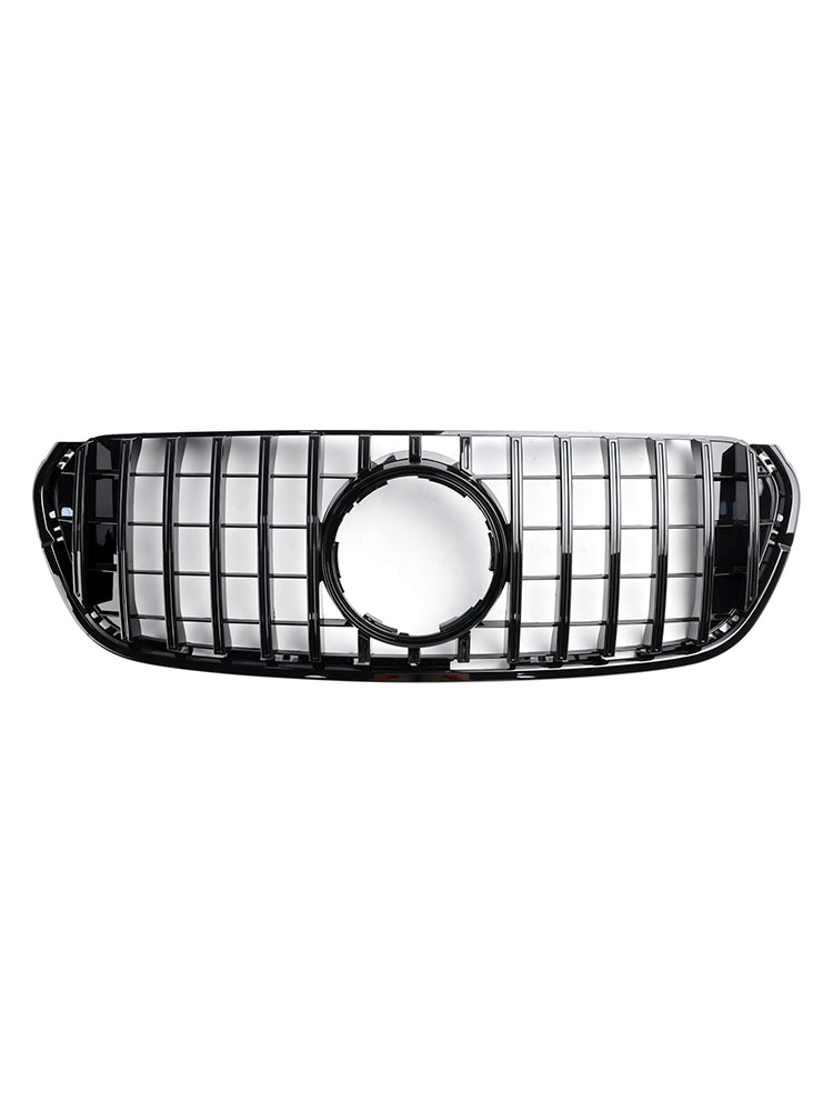 Per Mercedes Benz Classe X X470 2017-2019 Griglia paraurti anteriore nera