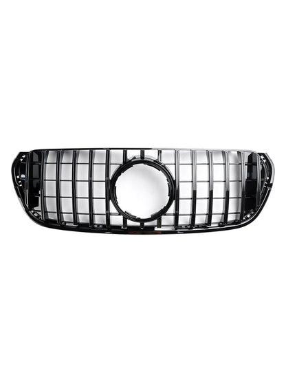 Per Mercedes Benz Classe X X470 2017-2019 Griglia paraurti anteriore nera