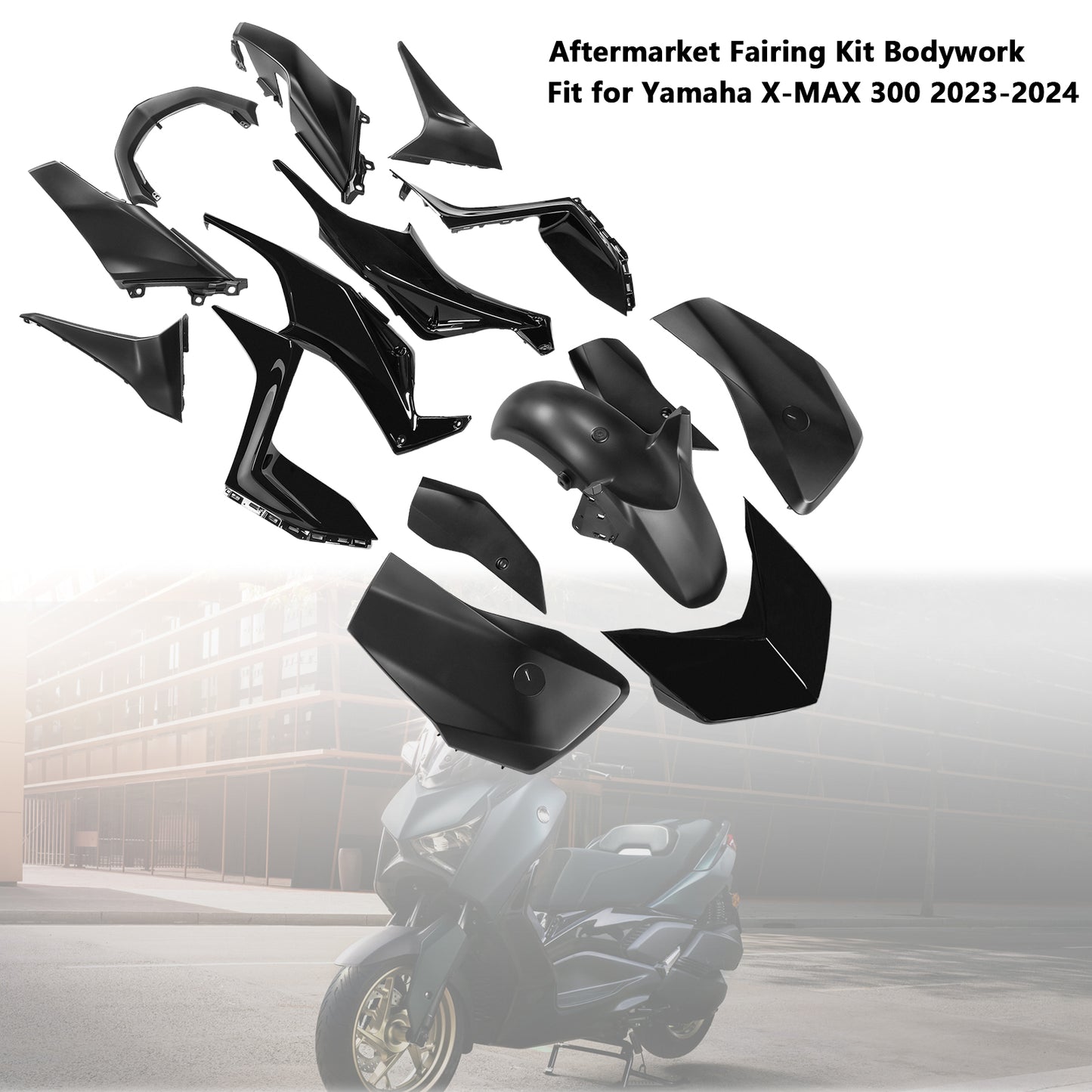 Kit carena carrozzeria iniezione ABS per Yamaha X-MAX 300 XMAX 2023-2024