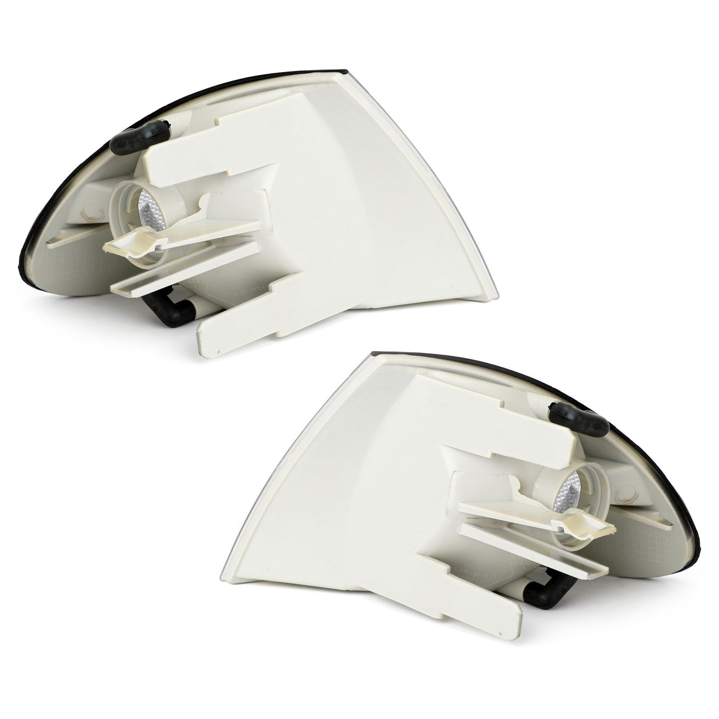 Coppia di luci laterali angolari bianche per BMW Serie 3 E46 Berlina 1998-2001 63136902766