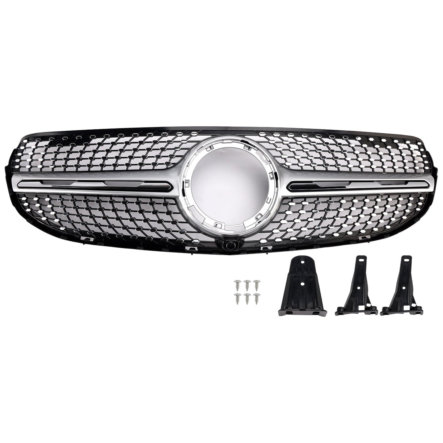 Griglia paraurti anteriore a diamante Mercedes-Benz X253 GLC250 GLC300 2020-2022