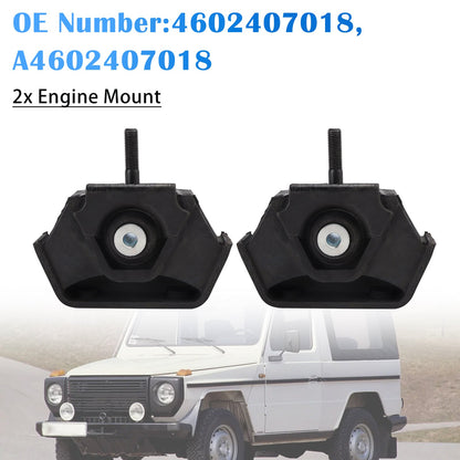 Per Mercedes-Benz Classe G W463 2x Supporto motore 4602407018 OM606.964