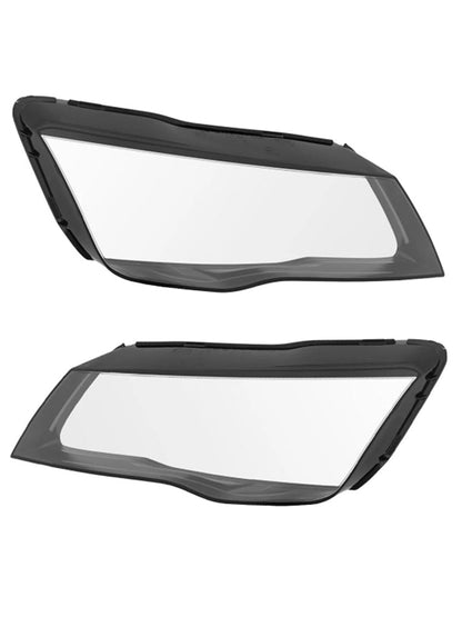 Copriobiettivo per faro anteriore Audi A7 S7 RS7 2012-2015, 2 pezzi, trasparente