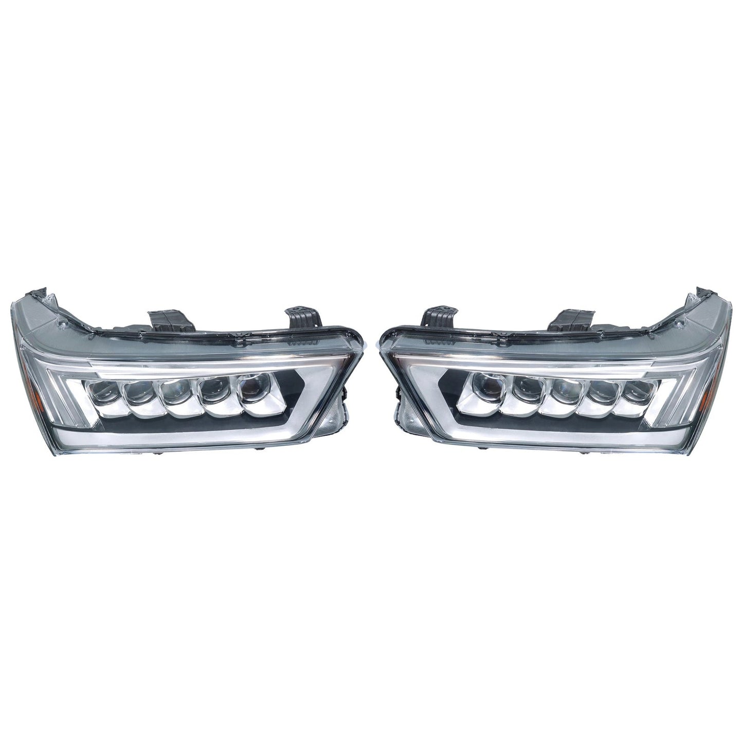 Faro anteriore sinistro e destro a LED per MDX Sport Hybrid 2017-2020, codici 33150TZ5A51 e 33100TZ5A51.