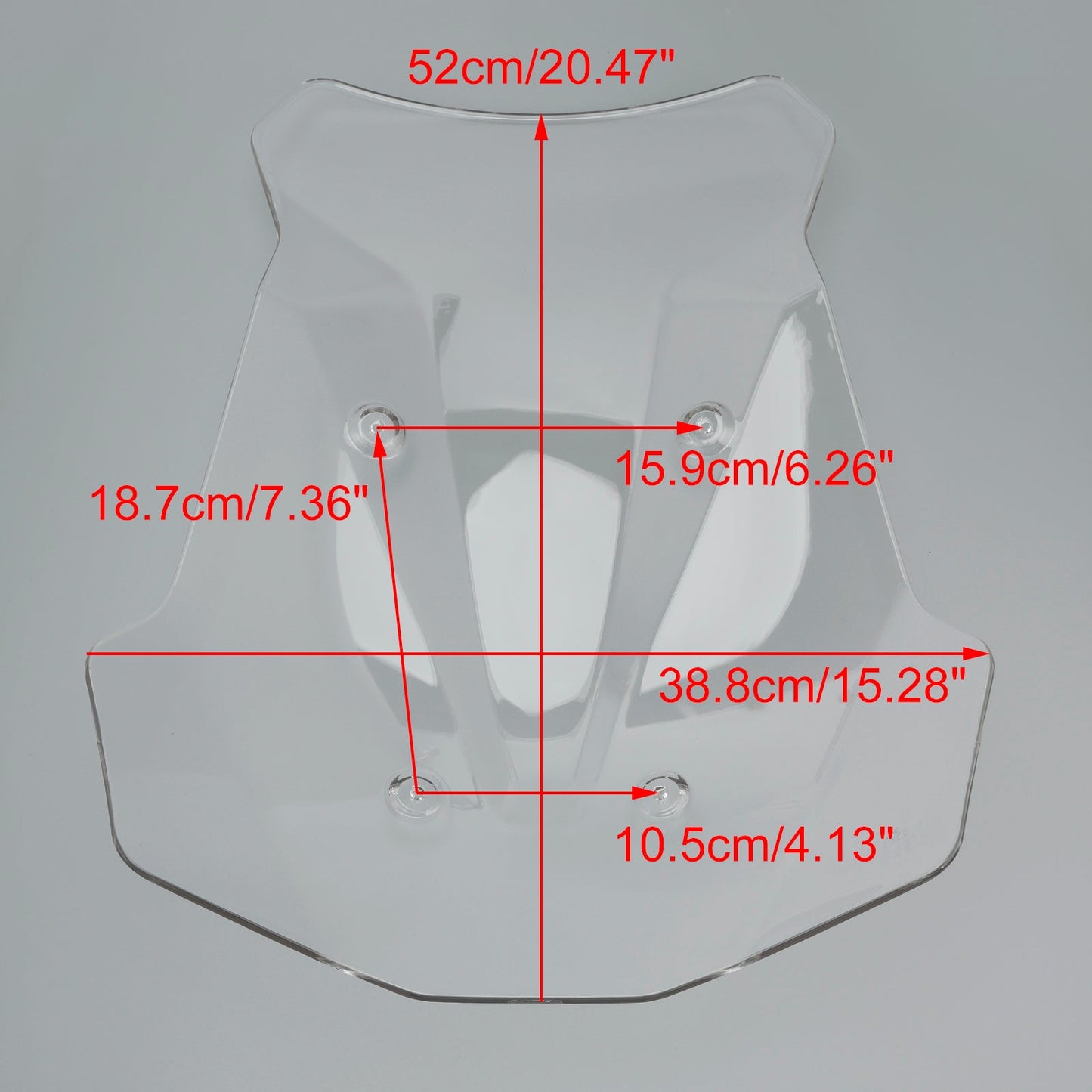 Parabrezza adatto per HONDA ADV350 2022-2025