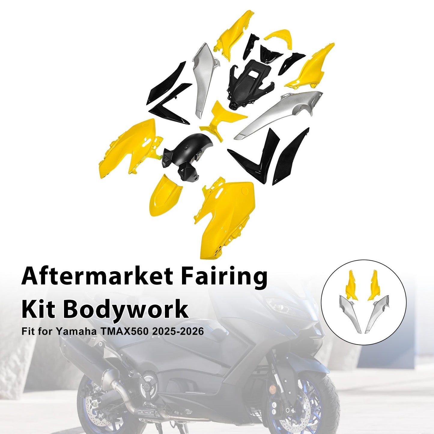 Kit di carene iniettate per Yamaha TMAX560 2025-2026