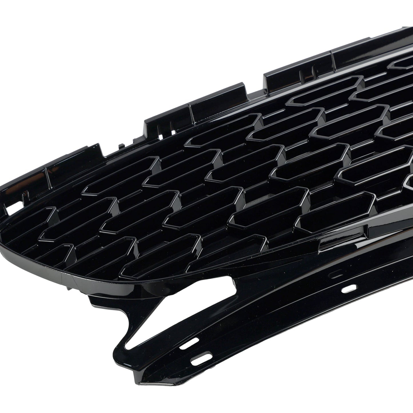 Griglia paraurti anteriore nera lucida Mini Cooper S R55 R56 R57 R58 R59 JCW Style 2007-2015