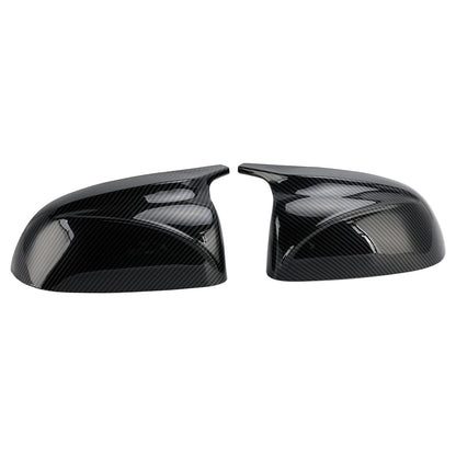 Copri specchietti retrovisori esterni in fibra di carbonio lucida per BMW x3/x4/ix3 2018-2022, 2 pezzi