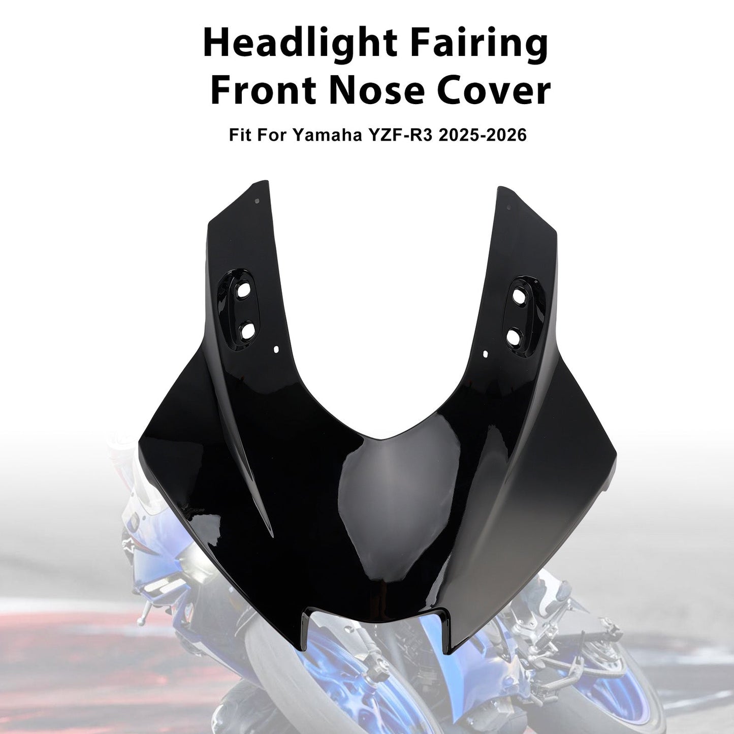 Copertura anteriore del cupolino del faro Yamaha YZF-R3 R25 2025-2026