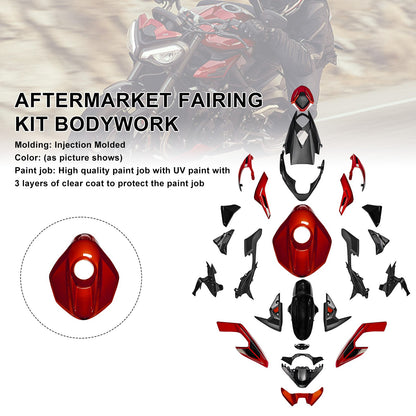 Kit di carene stampate a iniezione per Street Triple 765 R/RS 2023-2025