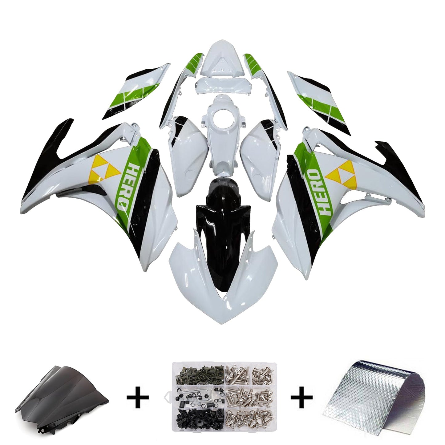 Kit carenatura iniezione ABS per Yamaha YZF-R3 2014-2018 R25 2015-2017