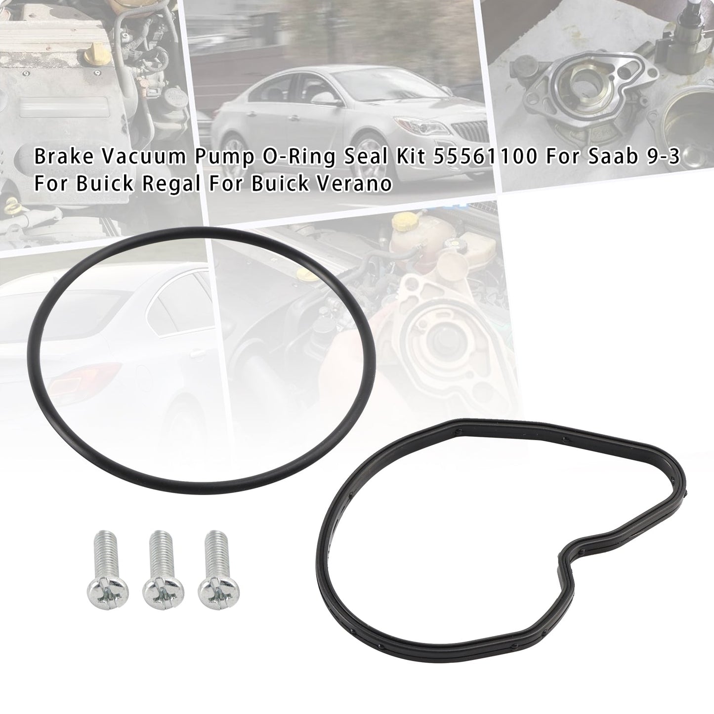 Kit guarnizione O-ring pompa vuoto 55561100 per Saab 9-3 per Buick Regal