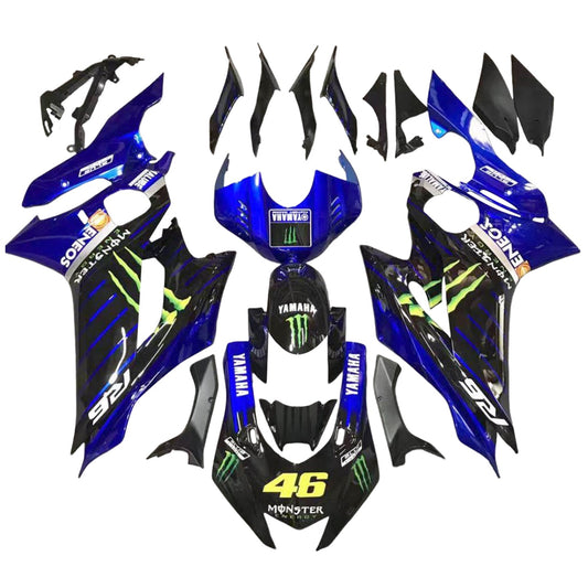 Kit carenatura iniezione Yamaha YZF-R6 2017-2023 Carrozzeria in plastica ABS