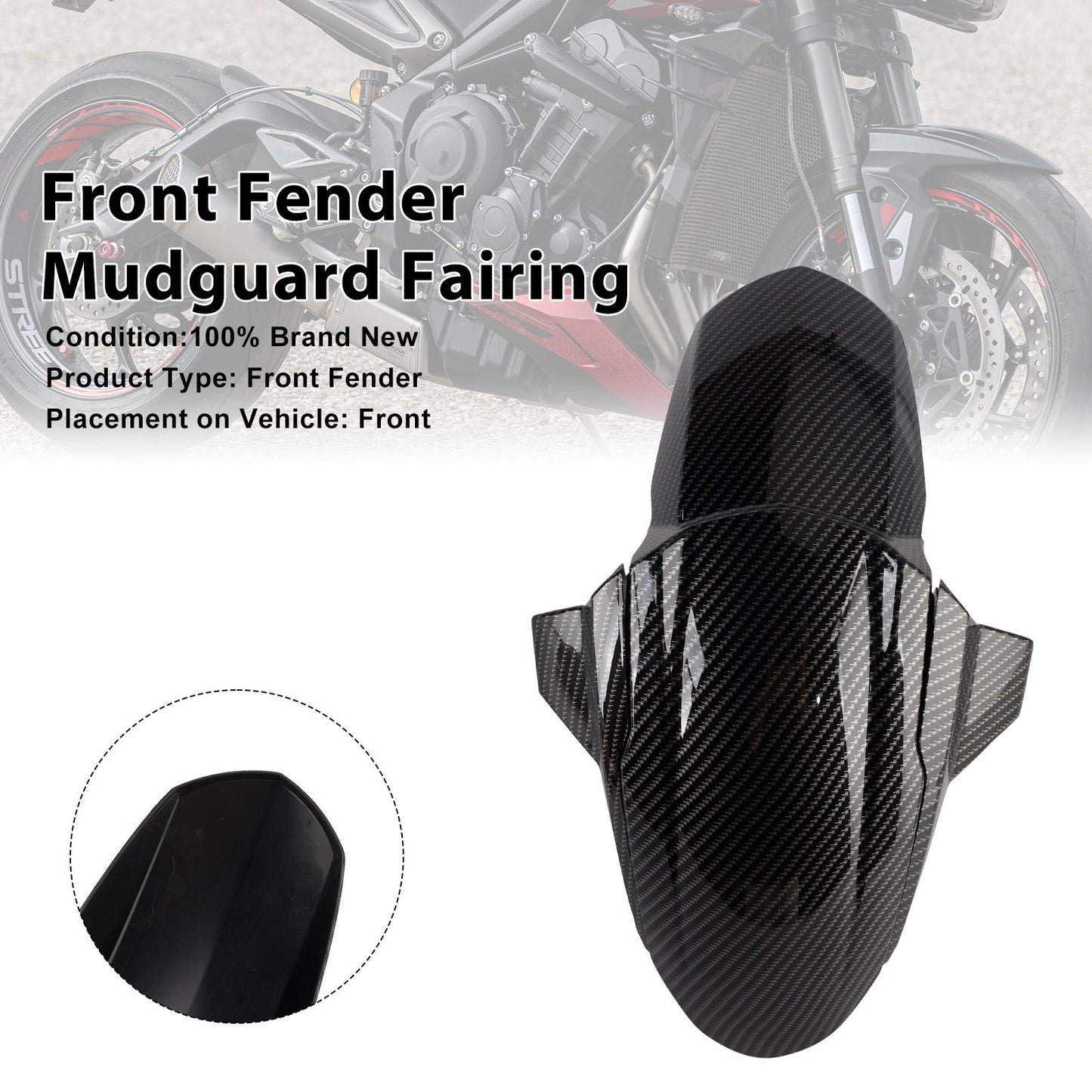 Carenatura parafango anteriore Street Triple 765 R RS 2020-2025