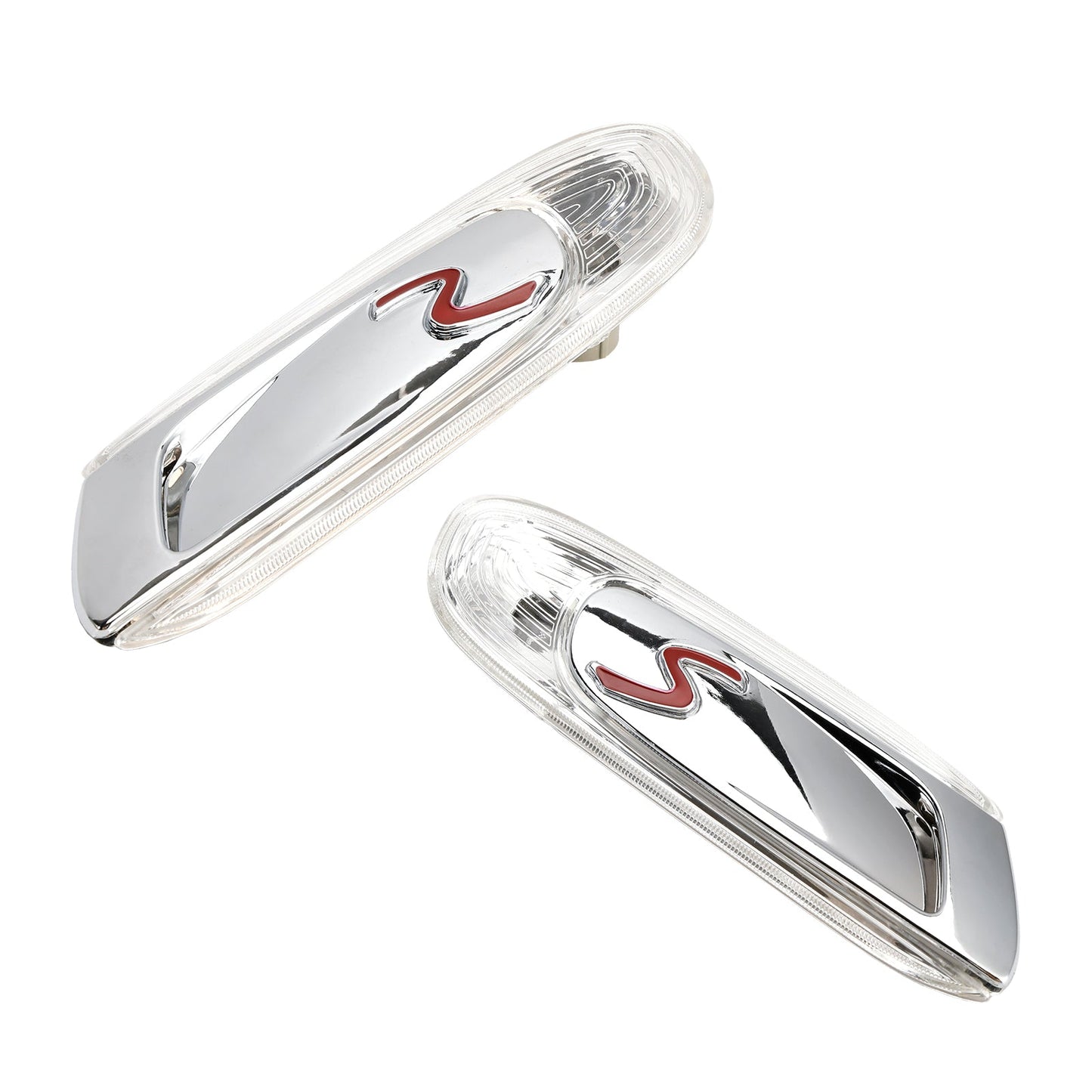Alloggiamento luce indicatore di direzione per MINI F55 F56 F57 S, coppia, 2014-2021
