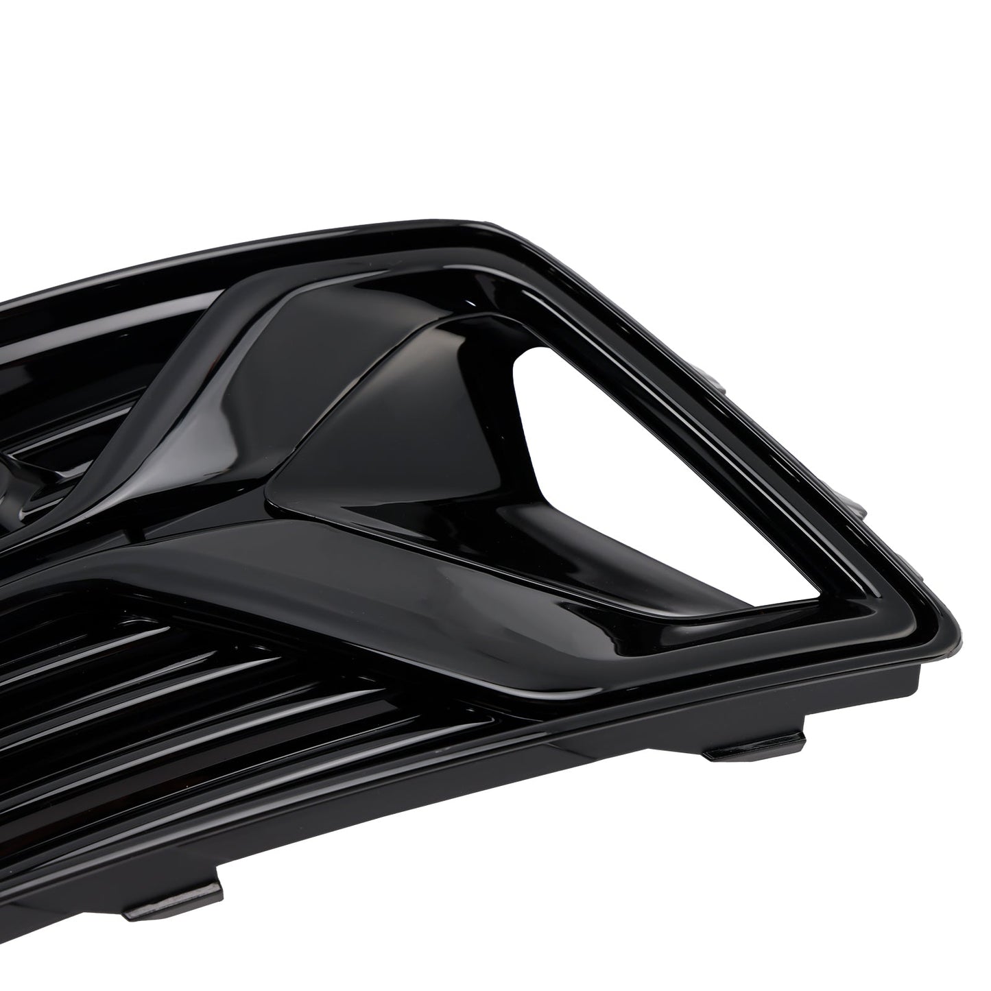 Griglia di copertura fendinebbia paraurti anteriore Audi A6 C8 2019-2023 (2 pezzi)