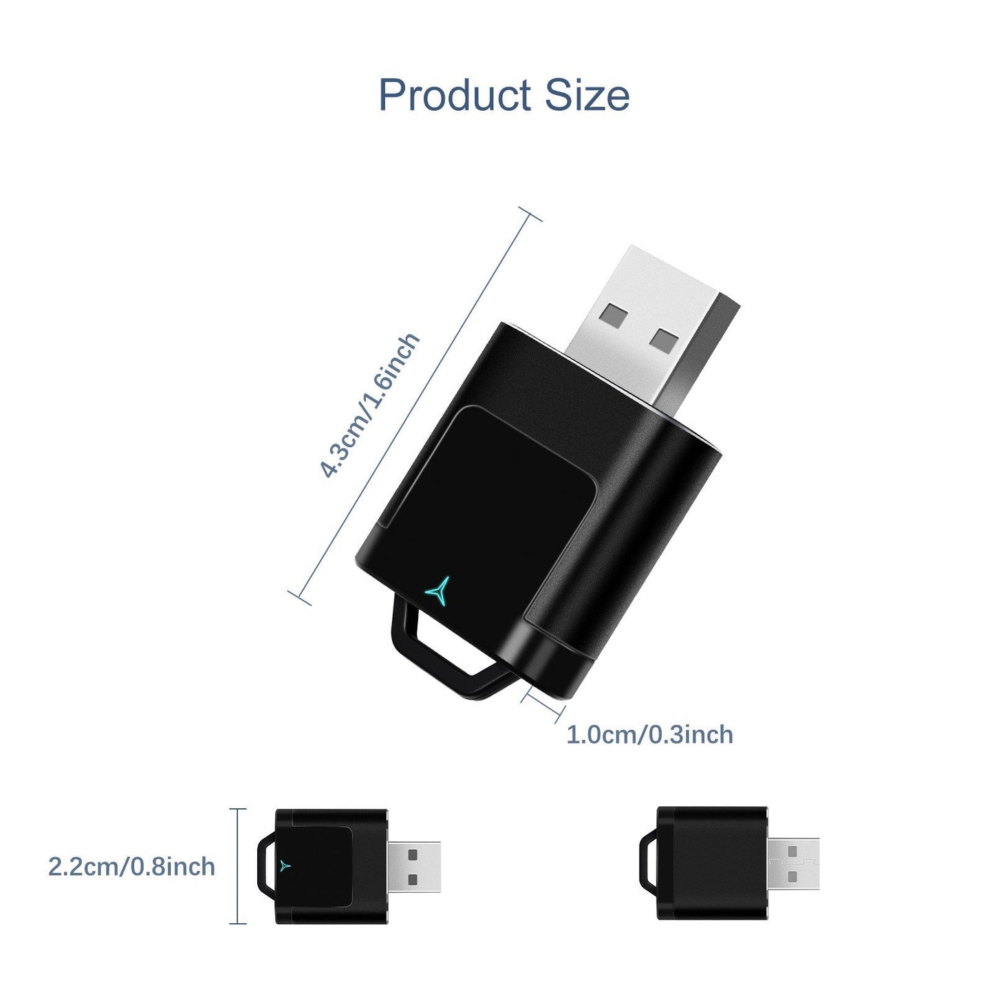 Adattatore wireless 2 in 1 per Apple CarPlay e Android Auto, cablato per auto con CarPlay wireless
