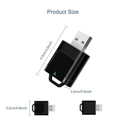 Adattatore wireless 2 in 1 per Apple CarPlay e Android Auto, cablato per auto con CarPlay wireless