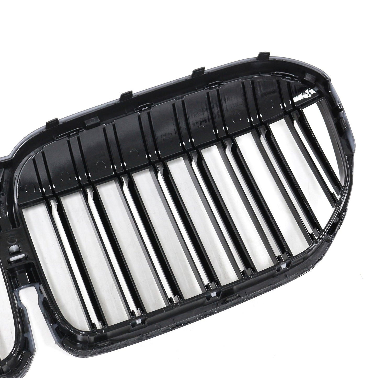 Griglia anteriore nera lucida a doppia stecca per BMW Serie 7 G11 G12 2019-2022