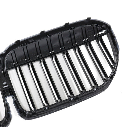 Griglia anteriore nera lucida a doppia stecca per BMW Serie 7 G11 G12 2019-2022