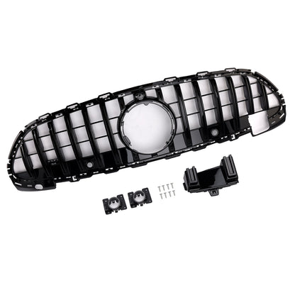 Griglia paraurti anteriore stile GTR per Mercedes Benz W206 2022-2023 con telecamera