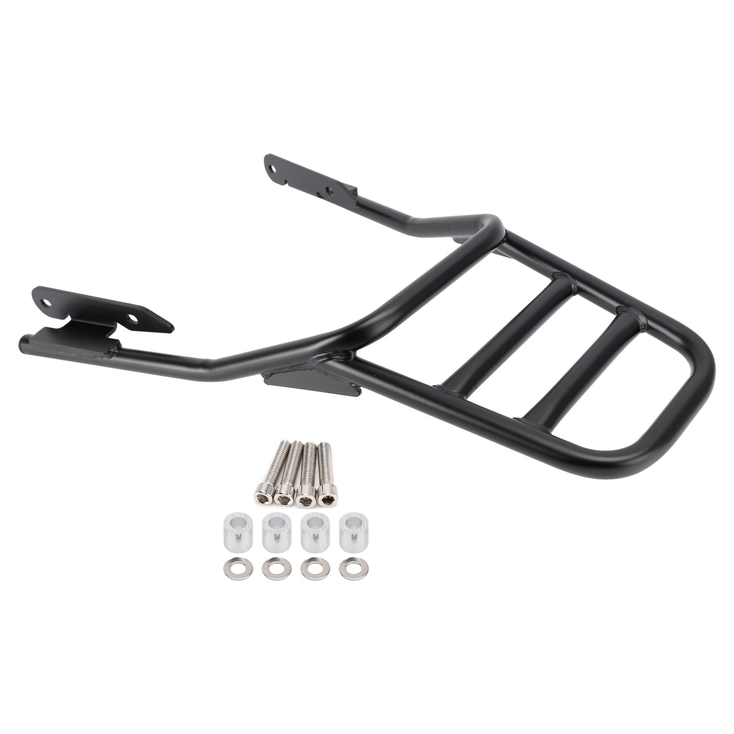 Portapacchi posteriore nero da 19 mm e 6 kg per bauletto superiore per Trident 660 2021 2022 2023 2024 2025