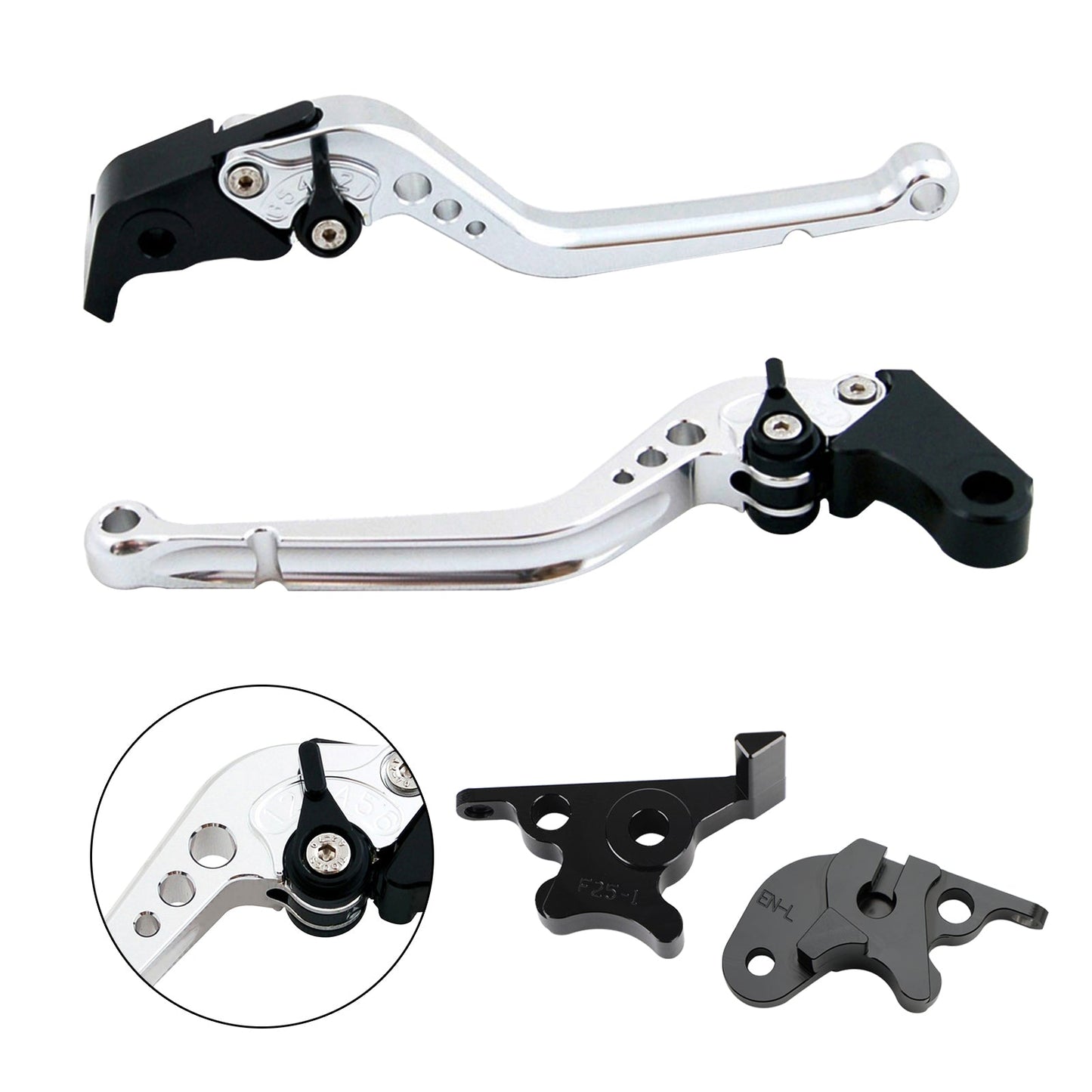 Leva frizione freno lunga adatta per CFMOTO 250SR 250NK CBS 2019-2022