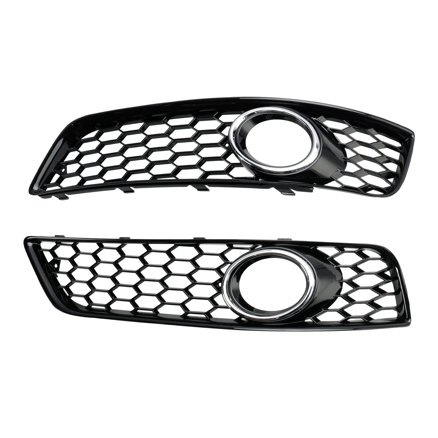 Griglia di copertura della luce fendinebbia anteriore del paraurti a nido d"ape Audi A3 8P 2009-2013