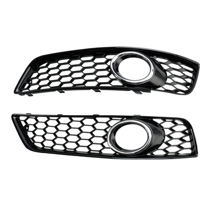 Griglia di copertura della luce fendinebbia anteriore del paraurti a nido d"ape Audi A3 8P 2009-2013