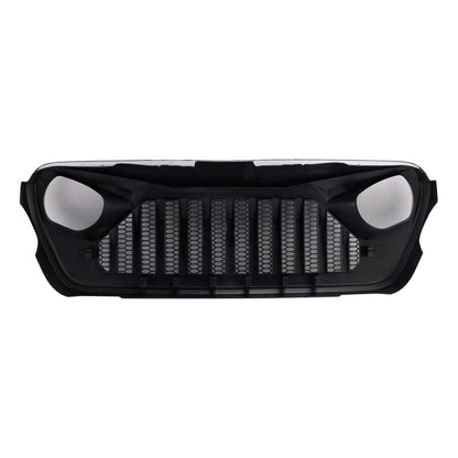 Griglia paraurti anteriore Vader bianca e nera per Jeep Wrangler JL JT 2018-2023
