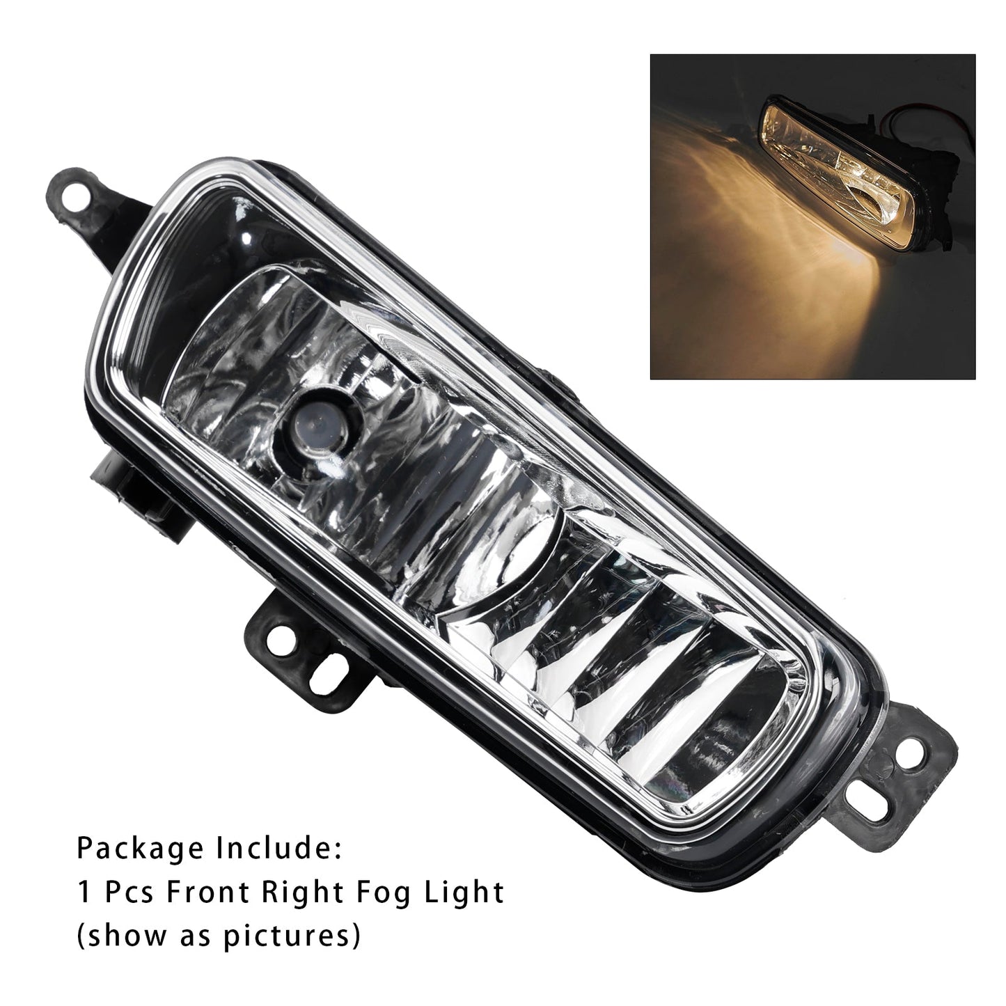 1 pz. Fendinebbia anteriore destro con lampadine per Ford Transit MK8 V363 2014-2023