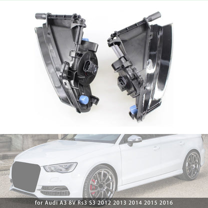 Coppia di fari fendinebbia anteriori destri con lampadine per Audi A3 8V RS3 S3 2012-2016