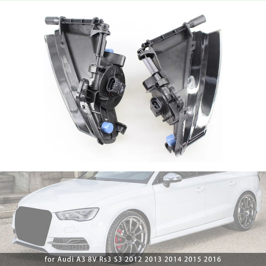Coppia di fari fendinebbia anteriori destri con lampadine per Audi A3 8V RS3 S3 2012-2016