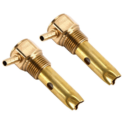 2X 0,25"" ID tubo flessibile doppio attacco serbatoio carburante sfiato gruppo FTA-V-50-02 per Peterbilt