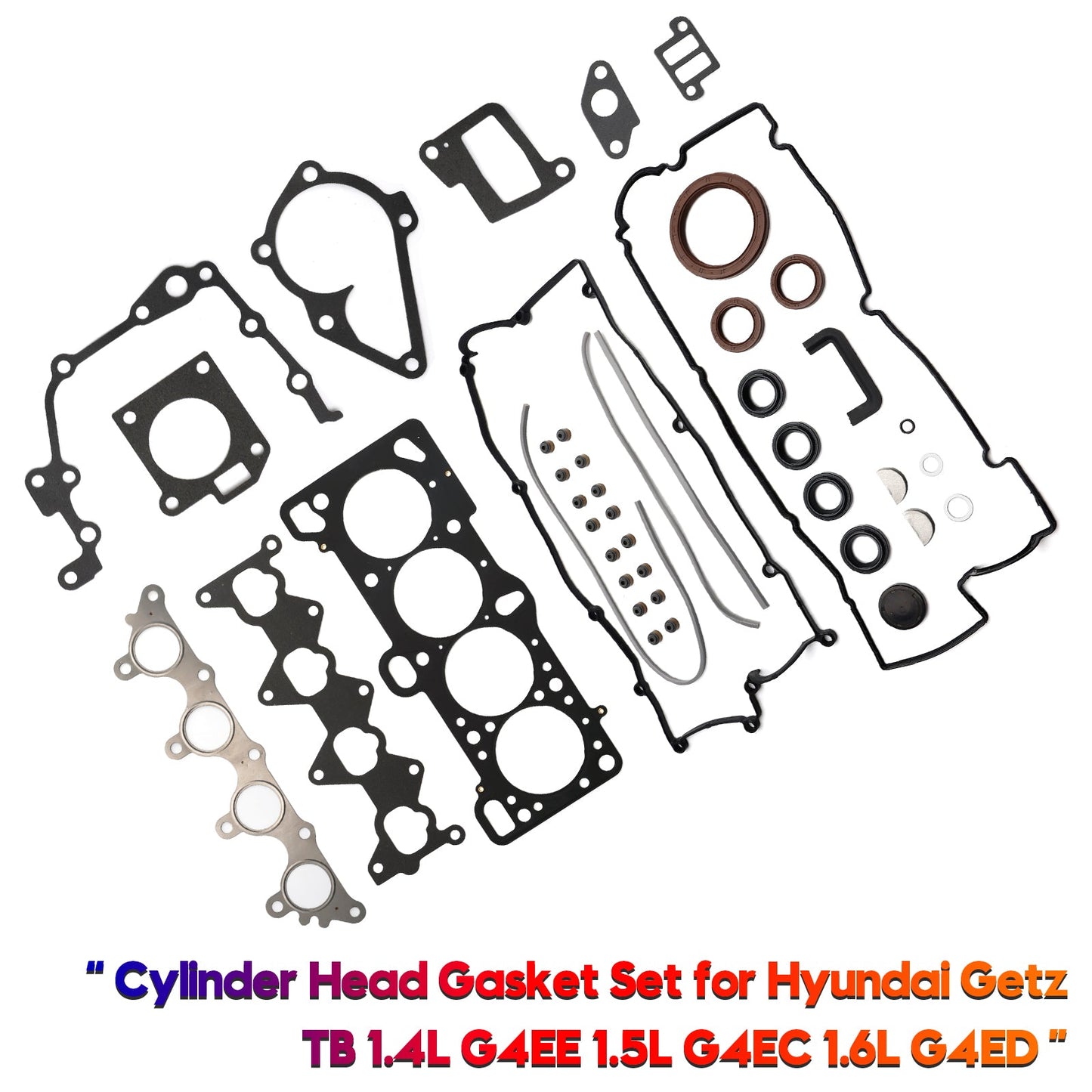 Set guarnizioni testata per Hyundai Getz TB 1.4L G4EE 1.5L G4EC 1.6L G4ED