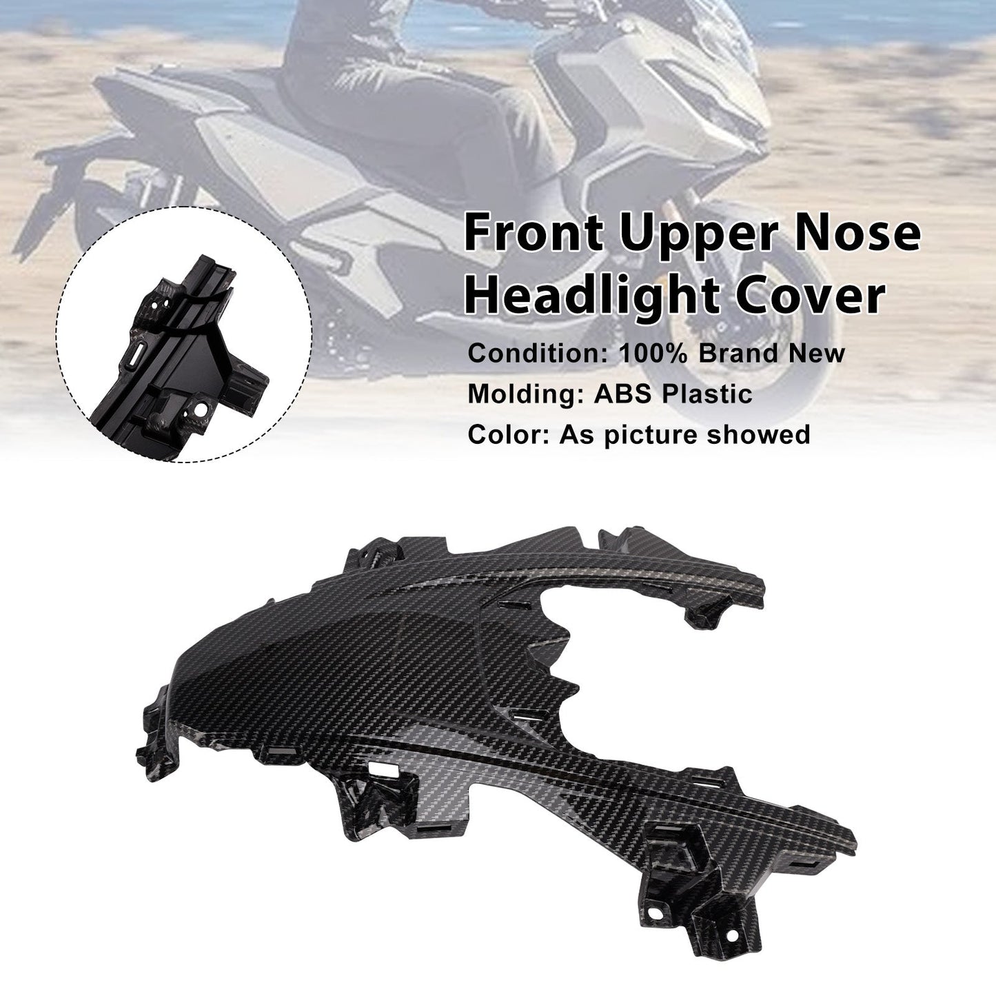 Carenatura del pannello del faro anteriore Honda ADV350 2022-2025