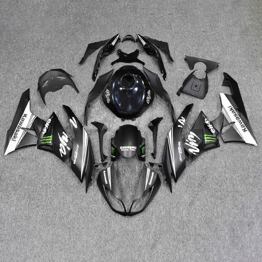 Kit carenatura iniezione in plastica ABS adatto per Kawasaki ZX6R 636 2009-2012