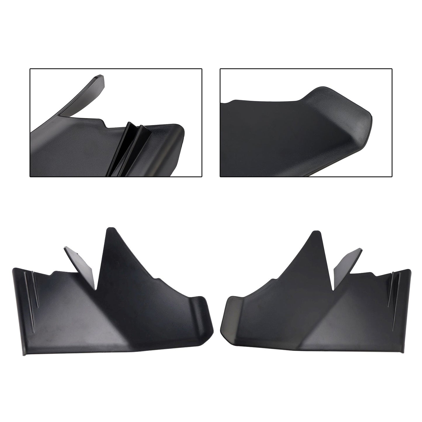 Deflettore aerodinamico con alette laterali per Aprilia RS457 2024