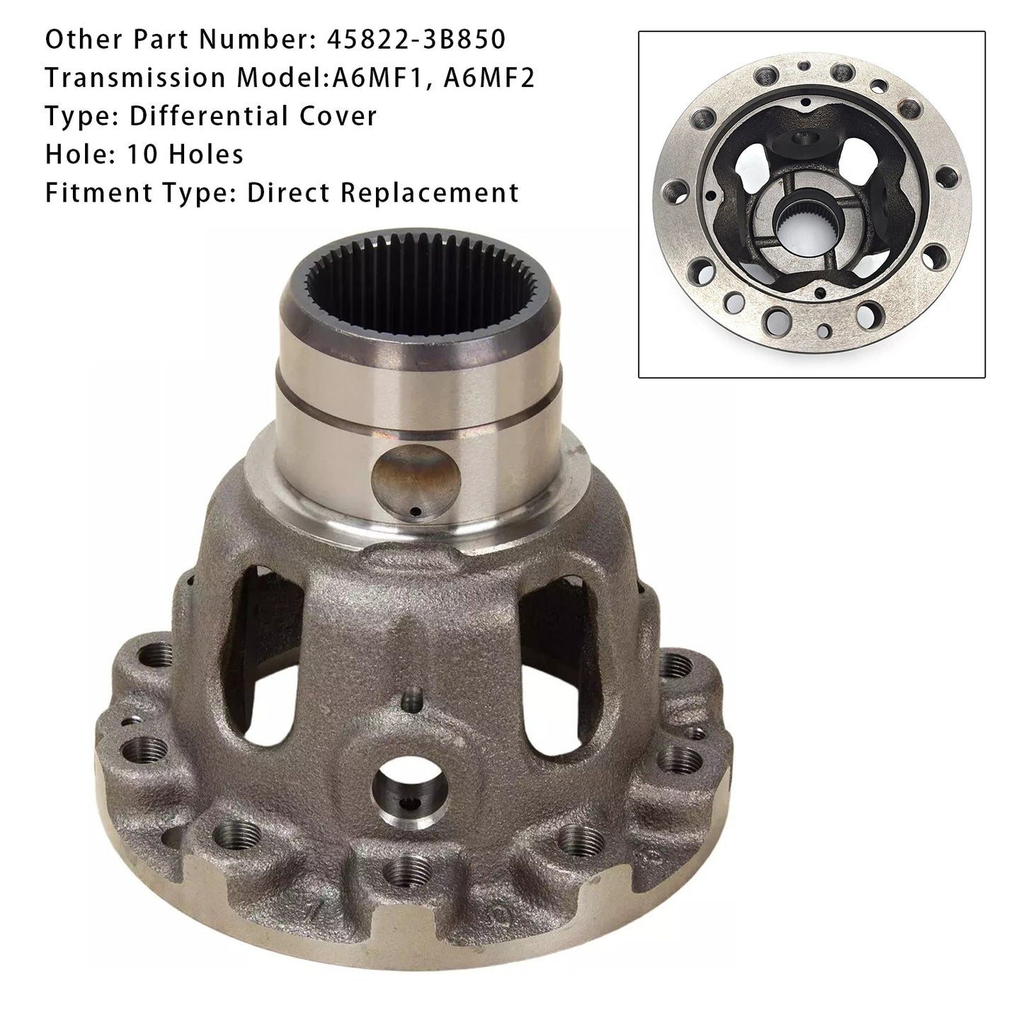 Coppa scatola differenziale trasmissione Kia Optima (K5) 2011-2016 45822-3B850