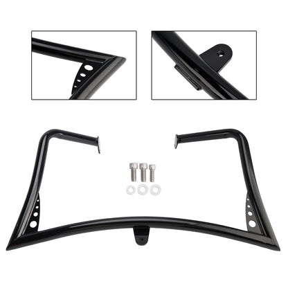 Protezione paraurti antiurto per telaio di protezione motore Road Glide FLTR 1998-2008, nera