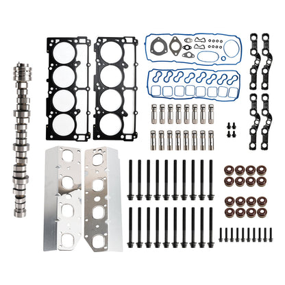 Kit di punterie MDS e guarnizioni della testata dell'albero a camme per Dodge Ram 1500 5.7L Hemi 2009-19